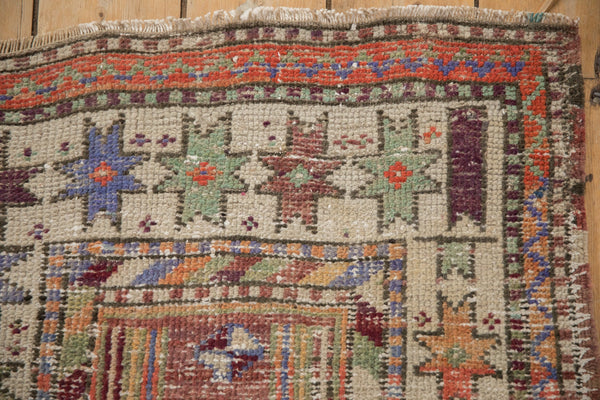 2.5x3.5 Vintage Distressed Oushak Rug // ONH Item 11594 Image 2