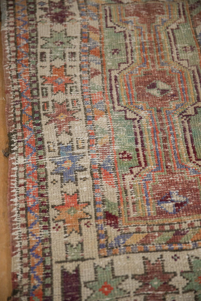 2.5x3.5 Vintage Distressed Oushak Rug // ONH Item 11594 Image 4