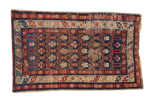 3x4.5 Antique Caucasian Rug // ONH Item 11613