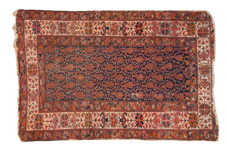 4x6 Antique Malayer Rug // ONH Item 11614