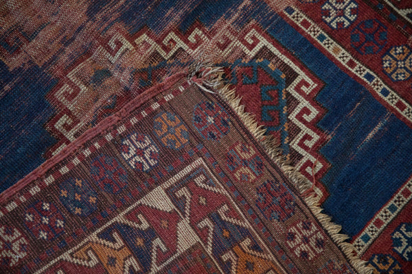 4x8.5 Antique Caucasian Rug Runner // ONH Item 11617 Image 12