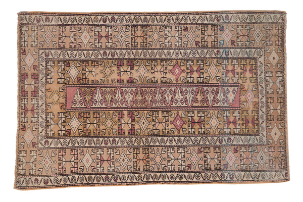 4x6 Vintage Distressed Melas Rug // ONH Item 11623
