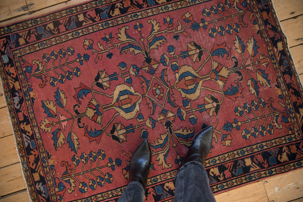 3.5x4.5 Antique Lilihan Square Rug // ONH Item 11625 Image 1