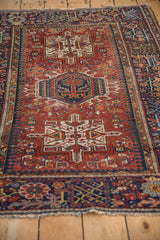 3.5x4.5 Vintage Karaja Square Rug // ONH Item 11626 Image 5