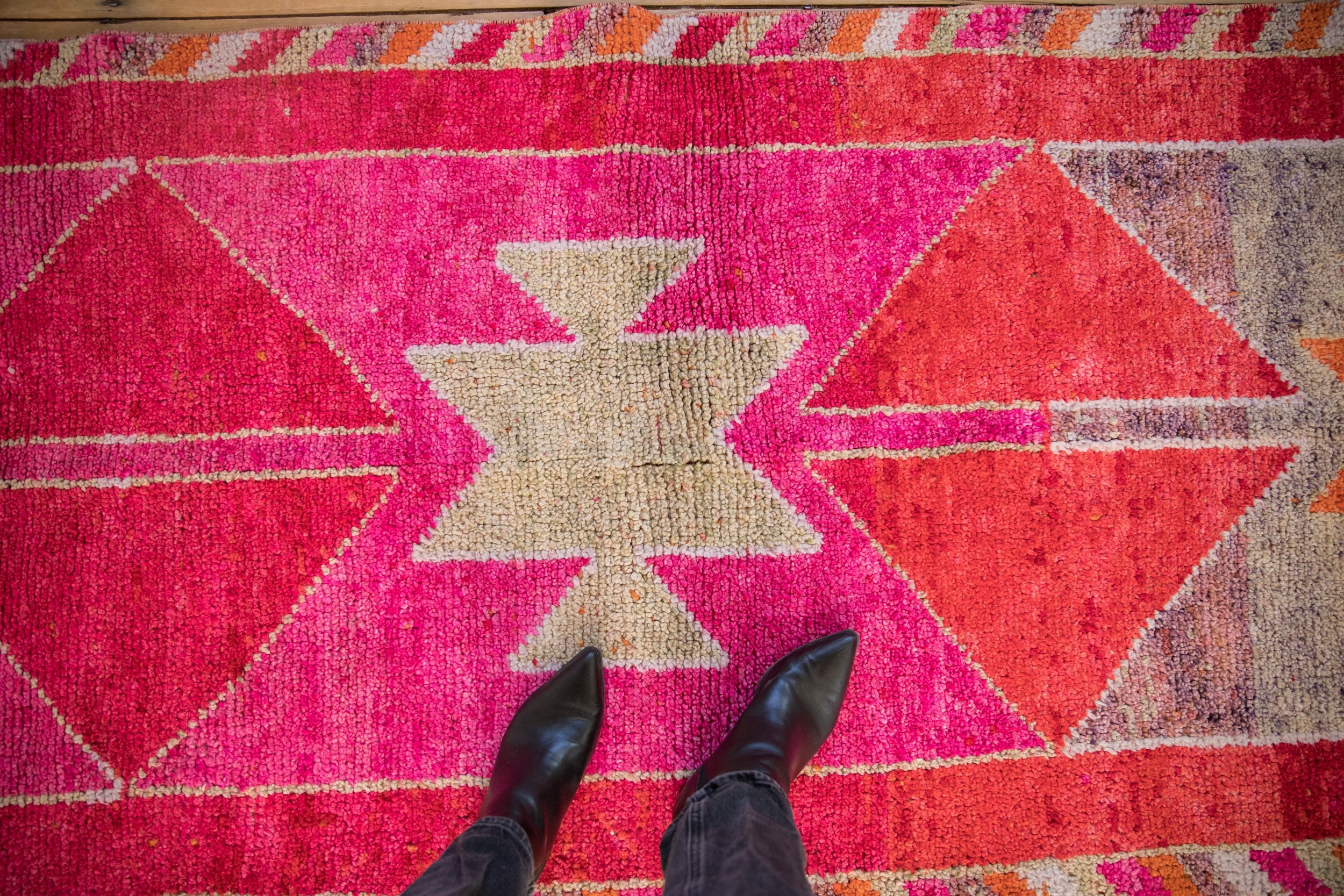 3.5x11 Vintage Distressed Kurd Rug Runner // ONH Item 11628 Image 1