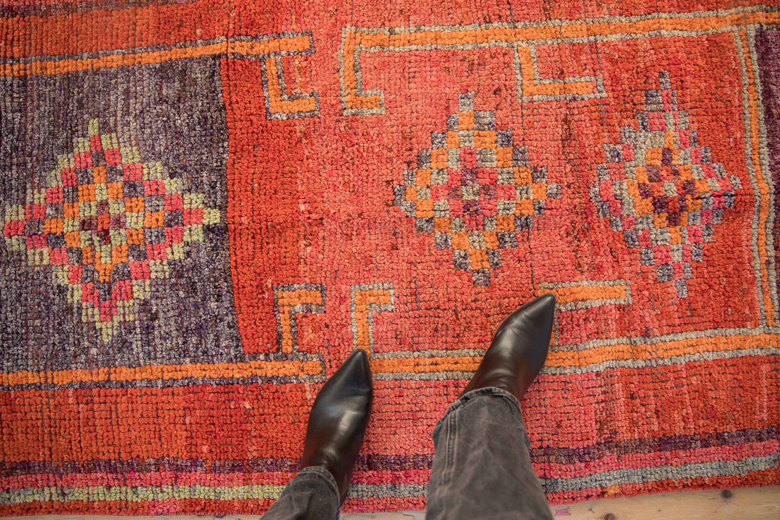 3x11 Vintage Distressed Kurd Rug Runner // ONH Item 11629 Image 1
