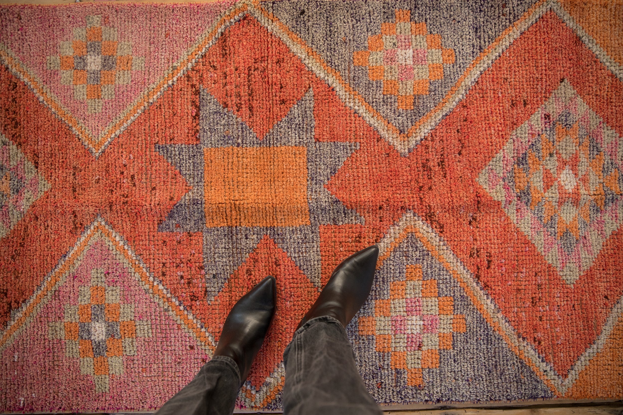 3x10.5 Vintage Distressed Kurd Rug Runner // ONH Item 11630 Image 1