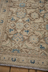 3.5x10.5 Vintage Distressed Hamadan Rug Runner // ONH Item 11637 Image 6