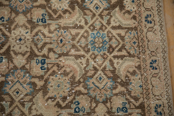 3.5x10.5 Vintage Distressed Hamadan Rug Runner // ONH Item 11637 Image 7