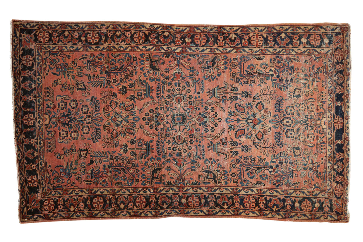 4.5x7.5 Antique Sarouk Rug // ONH Item 11644