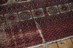 7x7.5 Vintage Afghani Bokhara Design Square Carpet // ONH Item 11645 Image 8