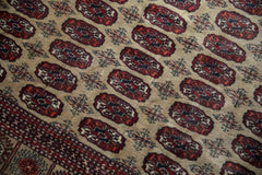 7x7.5 Vintage Afghani Bokhara Design Square Carpet // ONH Item 11645 Image 10