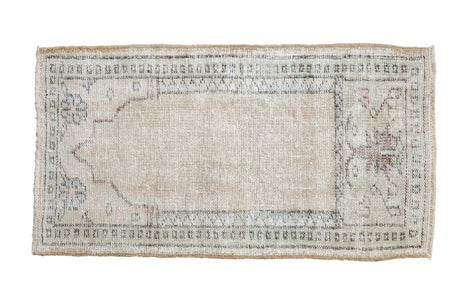 2x3.5 Vintage Distressed Oushak Rug // ONH Item 11647