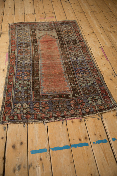 3x4.5 Vintage Distressed Melas Rug // ONH Item 11669 Image 5