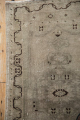 1.5x3 Vintage Distressed Oushak Rug Mat