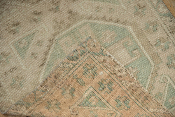 Vintage Distressed Oushak Square Rug Mat // ONH Item: 11717, Image 5