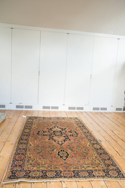 4x7 Antique Farahan Sarouk Persian Rug // ONH Item 1173 Image 3