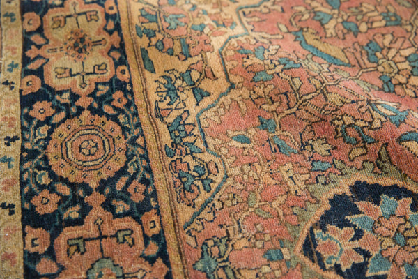 4x7 Antique Farahan Sarouk Persian Rug // ONH Item 1173 Image 11