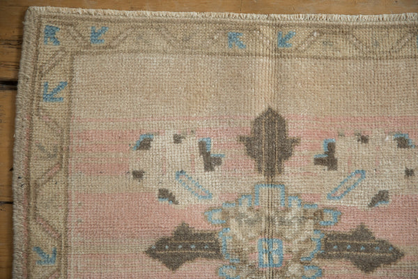 Vintage Distressed Oushak Square Rug Mat // ONH Item: 11739, Image 2
