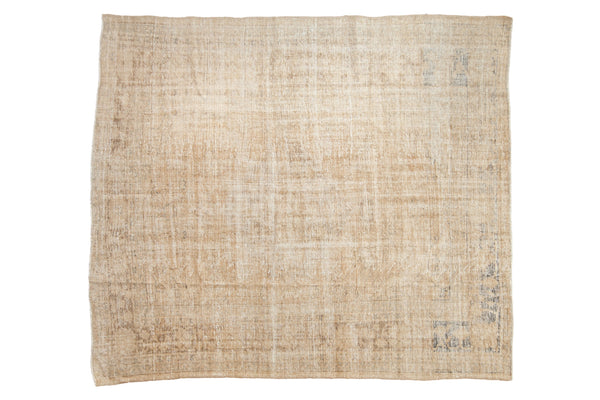 Vintage Distressed Oushak Square Carpet // ONH Item: 11743