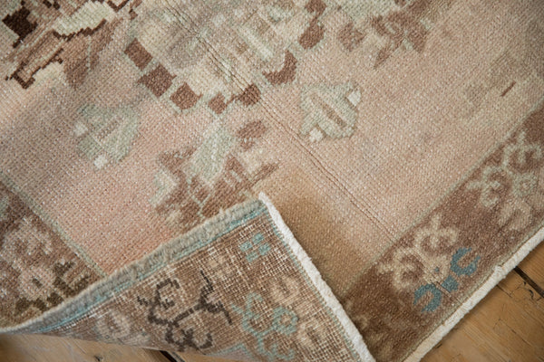 Vintage Distressed Oushak Square Rug Mat // ONH Item: 11745, Image 6