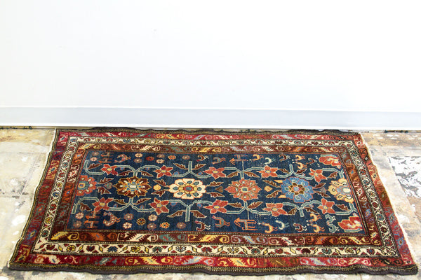 3x5 Blue Vintage Rug // ONH Item 1175 Image 3