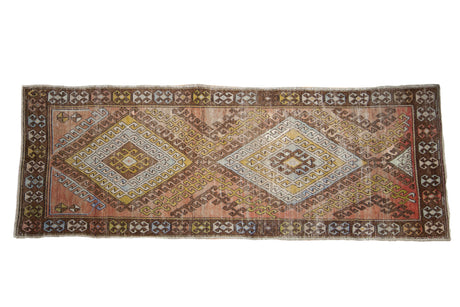 Vintage Distressed Oushak Rug Runner // ONH Item: 11752