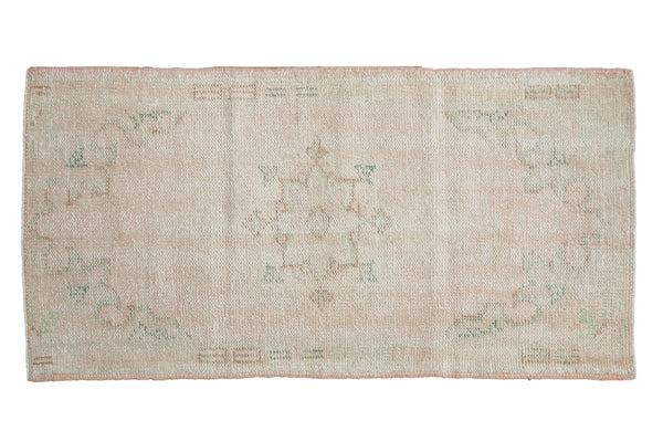 Vintage Distressed Oushak Rug Runner // ONH Item: 11754