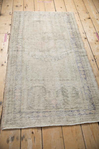 Vintage Distressed Oushak Rug Runner // ONH Item: 11755, Image 5