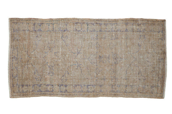 Vintage Distressed Oushak Rug Runner // ONH Item: 11757