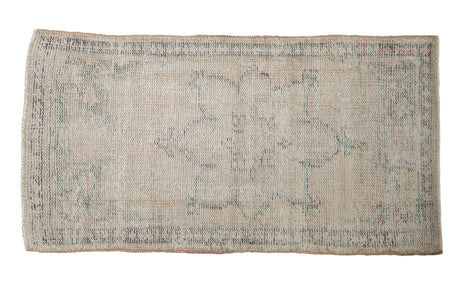 Vintage Distressed Oushak Rug Runner // ONH Item: 11761