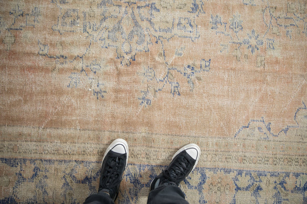 8x10.5 Vintage Distressed Oushak Carpet