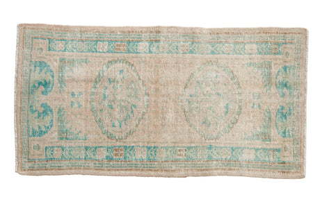 Vintage Distressed Oushak Rug Runner // ONH Item: 11769