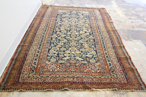 4x8 Antique Persian Rug Runner // ONH Item 1177 Image 2
