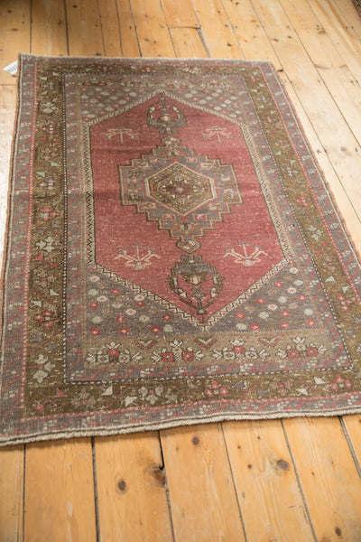 Vintage Distressed Oushak Rug // ONH Item: 11774, Image 4