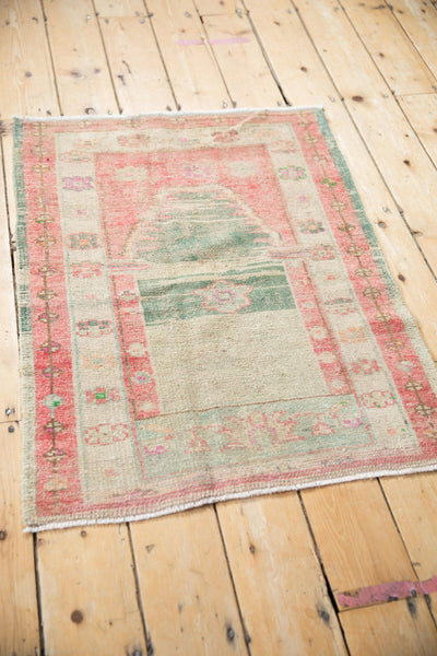 Vintage Distressed Oushak Rug // ONH Item: 11775, Image 4