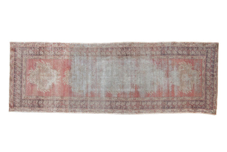 Vintage Distressed Oushak Rug Runner // ONH Item: 11782