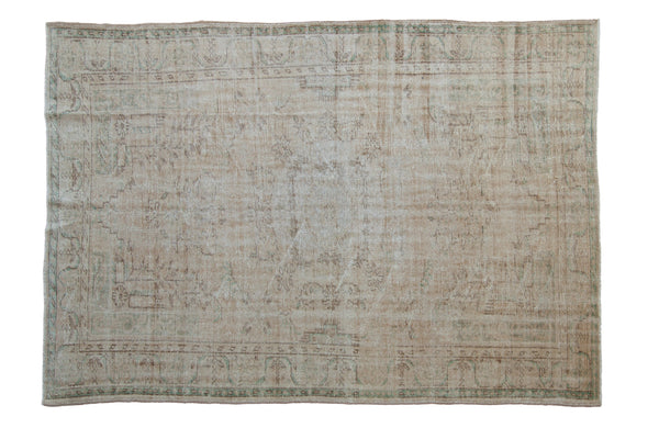 Vintage Distressed Oushak Carpet // ONH Item: 11784