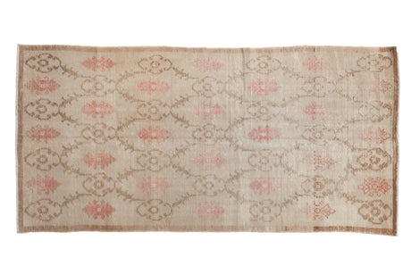 Vintage Distressed Oushak Rug Runner // ONH Item: 11785