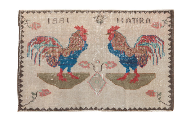 Vintage Distressed Sparta Rug // ONH Item: 11790