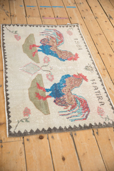 Vintage Distressed Sparta Rug // ONH Item: 11790, Image 4