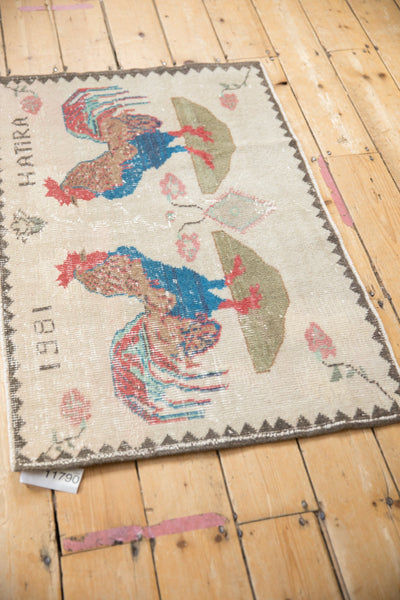 Vintage Distressed Sparta Rug // ONH Item: 11790, Image 5