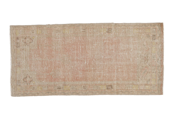 Vintage Distressed Oushak Rug Runner // ONH Item: 11792