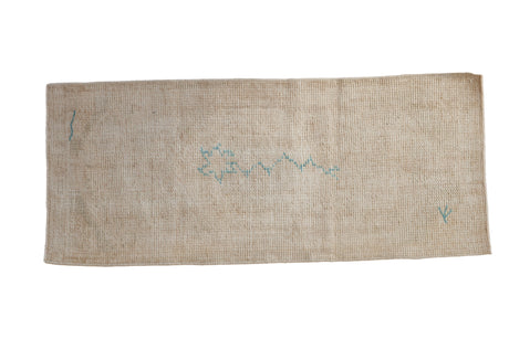 Vintage Distressed Oushak Rug Runner // ONH Item: 11798