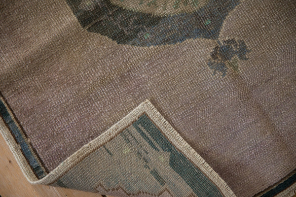 Vintage Distressed Fragment Oushak Square Rug // ONH Item: 11799, Image 6