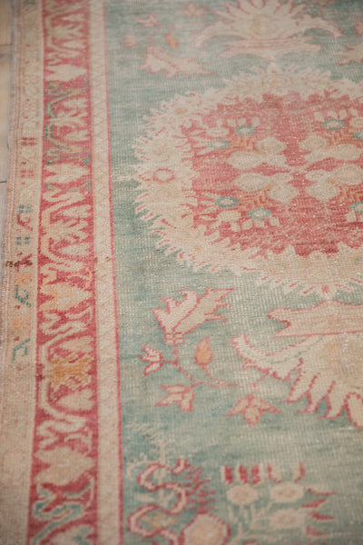 3.5x6.5 Vintage Distressed Oushak Rug // ONH Item 11801 Image 6