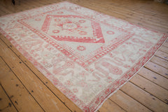 5.5x8 Vintage Distressed Oushak Carpet // ONH Item 11802 Image 3