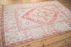 5.5x8 Vintage Distressed Oushak Carpet // ONH Item 11802 Image 6