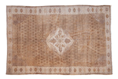 6.5x10 Vintage Distressed Oushak Carpet // ONH Item 11804