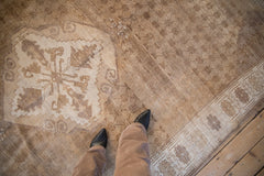 6.5x10 Vintage Distressed Oushak Carpet // ONH Item 11804 Image 1